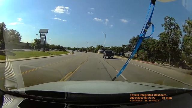 Toyota OEM Dashcam footage смотреть онлайн
