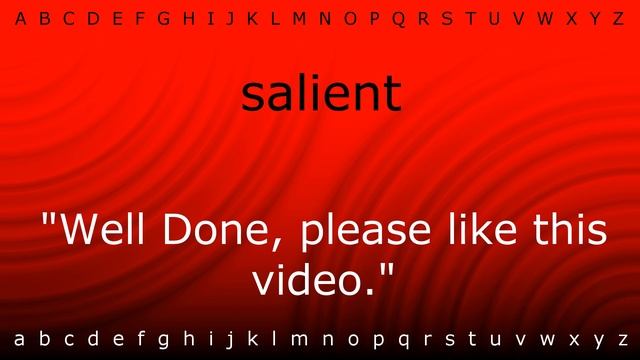 How to pronounce 'salient' with Zira.mp4 смотреть онлайн