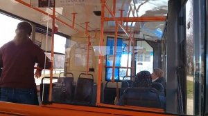 Поездка на троллейбусе БКМ 32102 (111)