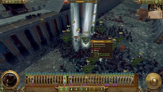 Destroying Karak Azul : Total War Warhammer Greenskins (orks) campaign part 7 смотреть онлайн