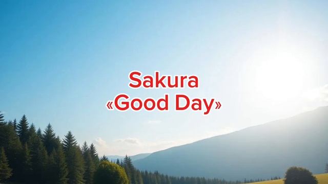 Sakura «Good Day» (feat.Sakura) смотреть онлайн
