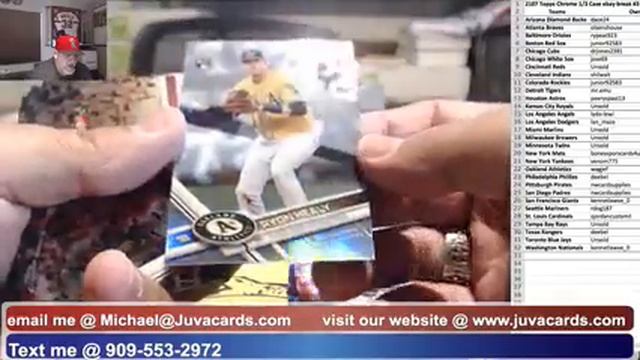 2017 Topps Chrome 1/3 Case ebay break #3 09-24-2017 смотреть онлайн