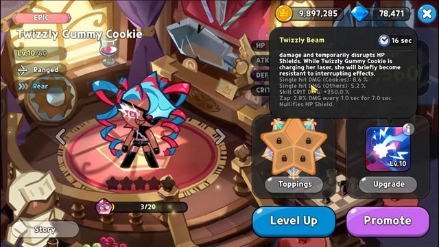 REVIEW TWIZZLY GUMMY COOKIE - COOKIE RUN KINGDOM