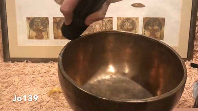 Старинная тибетская поющая чаша Джамбати (Jo139) смотреть онлайн