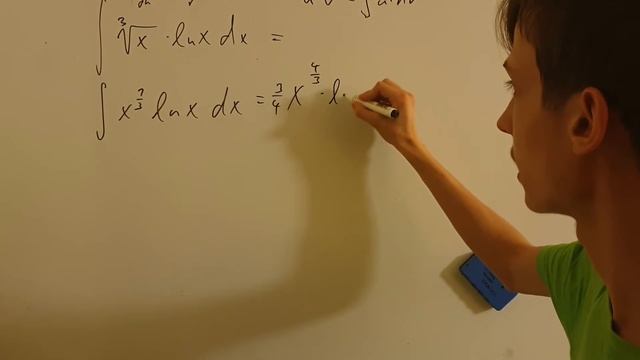 solving integral of cube root of x times ln x смотреть онлайн