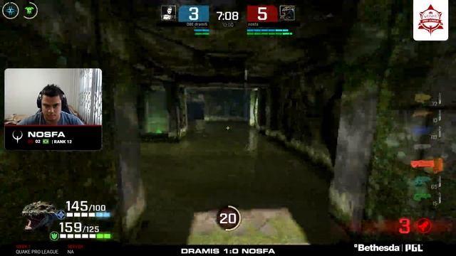 dramiS vs nosfa - Quake Pro League - Week 3 смотреть онлайн