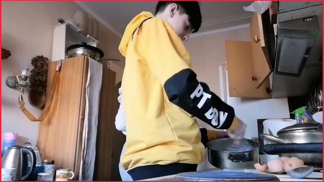 Готовим БЛИНЫ ЧЕК "ВЛОГ" смотреть онлайн