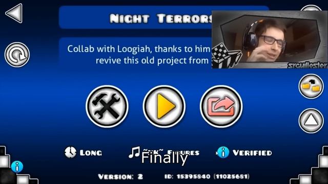(Very Hard Demon) Night Terrors by Hinds | Geometry Dash смотреть онлайн