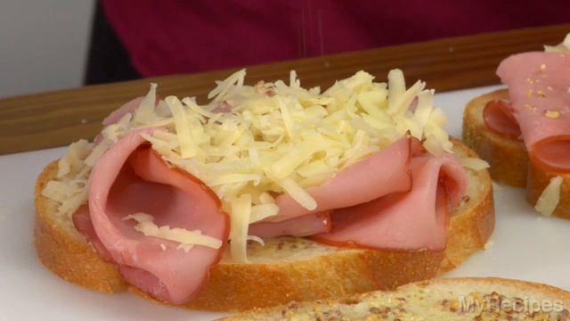 Dijon Croque Monsieur Recipe смотреть онлайн