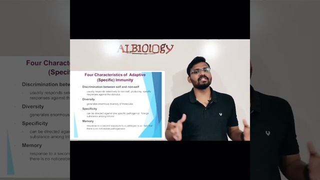 feature of Acquired Immunity | Characteristics | Human Health and Disease | Avinash sir | viral смотреть онлайн