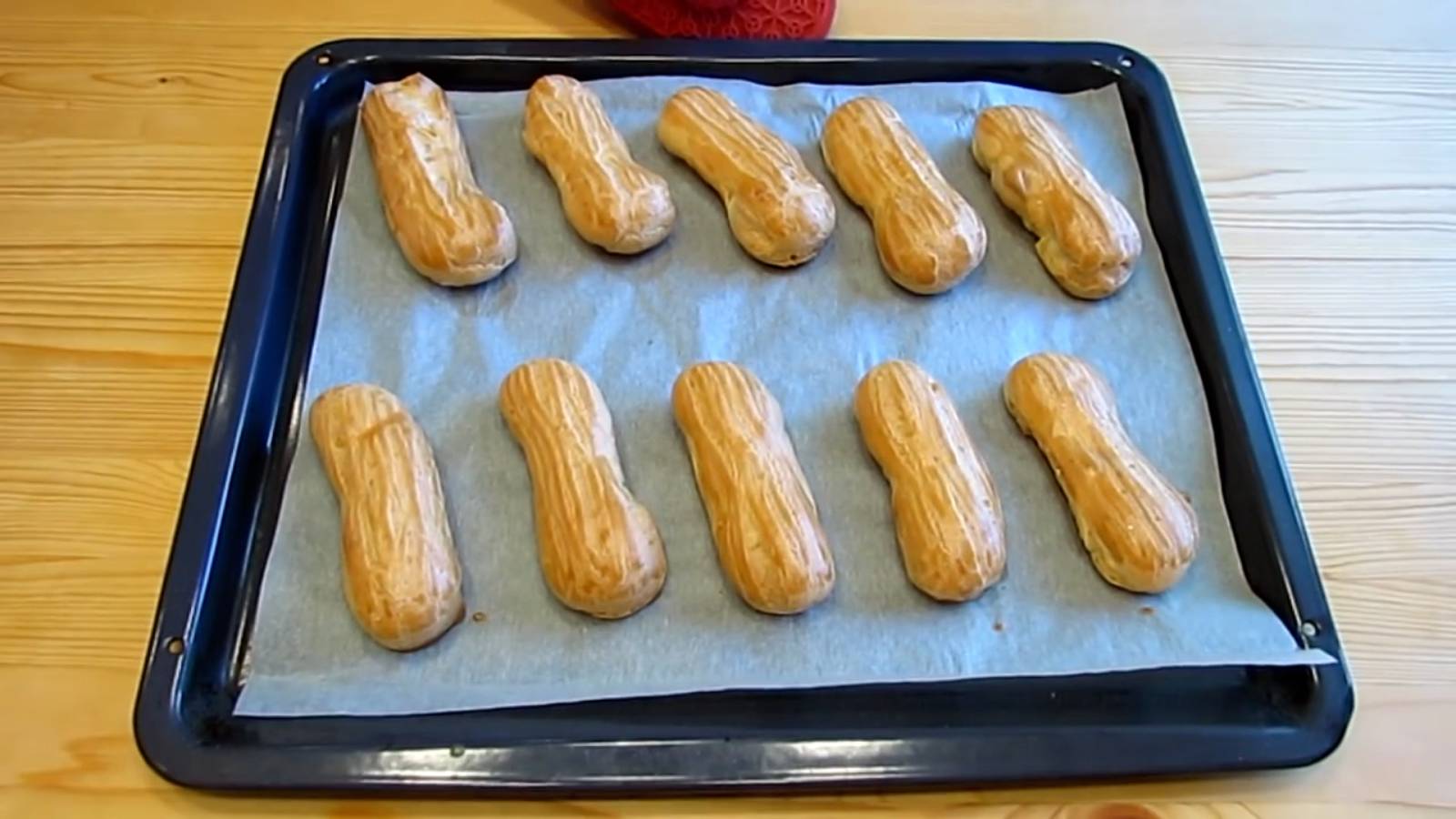 Заварное тесто для эклеров и профитролей смотреть онлайн