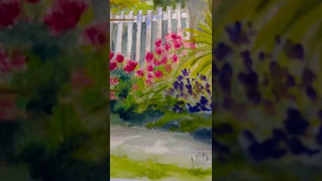 #doodling #art #fun #colour #spring #sketch #watercolorwildflowers #watercolorpainting смотреть онлайн