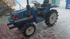 Японский минитрактор Исеки  TU 160. Б\ ушный японец и его внешнее и внутреннее состояние.