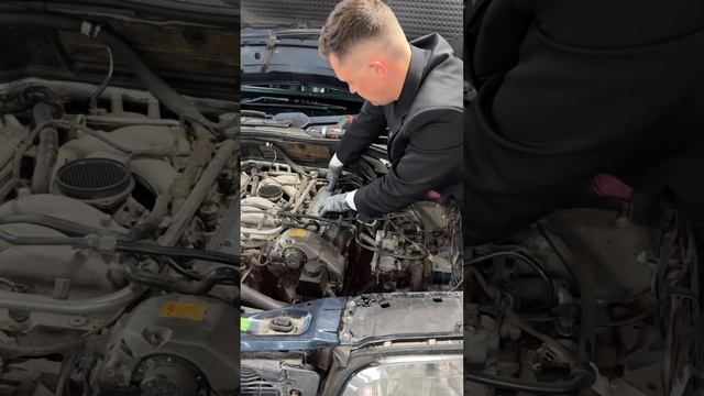 Когда к тебе заехал W140 Щербакова и ты не можешь оставить его M119 без внимания #simoncarshop #w140 смотреть онлайн