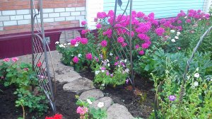 Декоративная садовая арка.Часть 1. Decorative garden arch.Part 1.