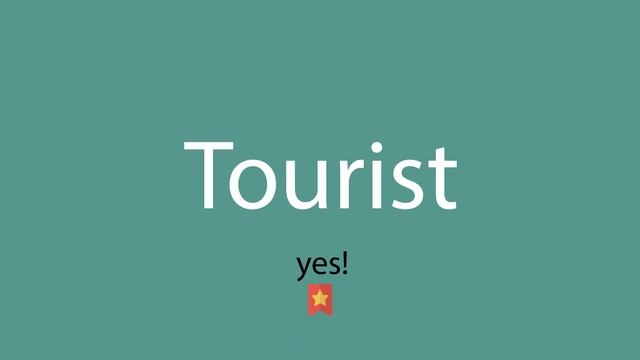Tourist pronunciation смотреть онлайн