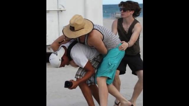 Adam Lambert On The Beach. смотреть онлайн