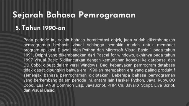 04 - Sejarah dan Jenis-Jenis Bahasa Pemrograman смотреть онлайн