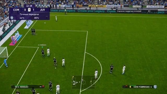 Como vs Juventus Next Gen. Pes 2021. Juventus Next Gen & Primavera. Serie B. Season 1.#3 смотреть онлайн