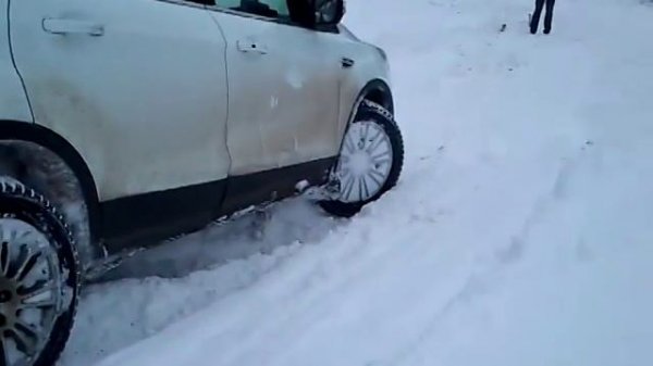 Куга 2 по снегу