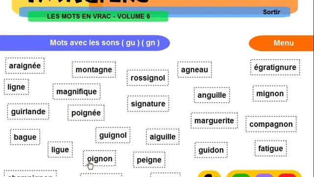 урок французского языка = Imagiers = Phonétique en vrac #6 смотреть онлайн