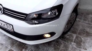 Установка заводских противотуманок на фольцваген поло