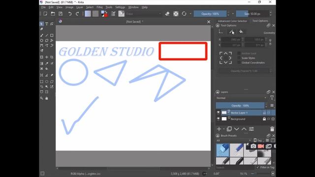 Krita vector tools tutorial video смотреть онлайн