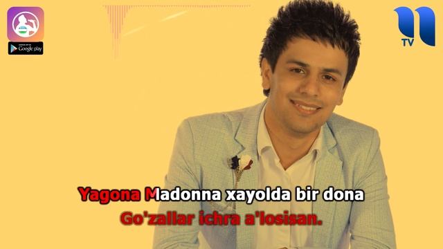 Farrux Xamrayev - Janonasande UZBEK KARAOKE смотреть онлайн