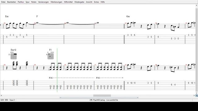 Paul MCCartneey - Live and DFie - Tabs смотреть онлайн