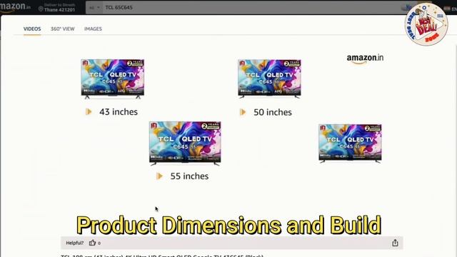 Best 65 inch QLED Smart TV in India 2023 | TCL 65 inch Best QLED tv in india 2023 смотреть онлайн