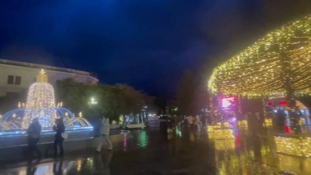 Ялта 💖💖💖 Новогодняя атмосфера 🎄🎉🎊 смотреть онлайн