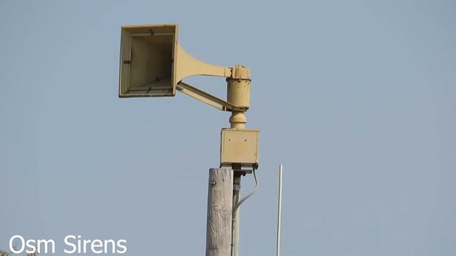 Federal Signal Thunderbolt 1000AT Siren Test | Full Alert | Moore, OK (10/10/20)