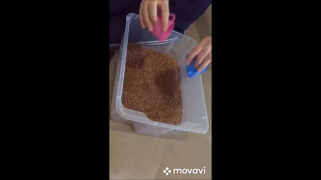 игры с сыпучим материалом