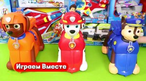 Играем в игрушки из мультика Щенячий Патруль ! Видео для детей