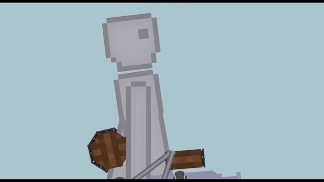 The Attack titan & Survey Corps fighting Pure Titans in People Playground смотреть онлайн