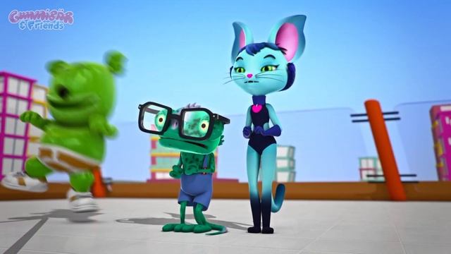 Gummy Bear Show SPANISH • E6 "Planta de Macarrones" Osito Gominola - Gummibär And Friends смотреть онлайн