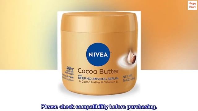 NIVEA Cocoa Butter Body Cream with Deep Nourishing Serum, 15.5 Ounce (Pack of 1) Packaging May Var смотреть онлайн