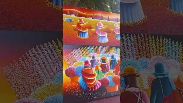 Живопись в перуанском стиле.