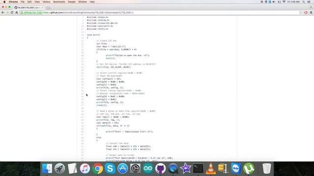 BeagleBone Black TSL2561 Light-to-Digital Converter 'C' Code Tutorial смотреть онлайн