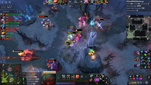 ✨New Patch 7.35 Beastmaster 75% Kill participation! Offlane Gameplay - Dota 2 Top MMR смотреть онлайн