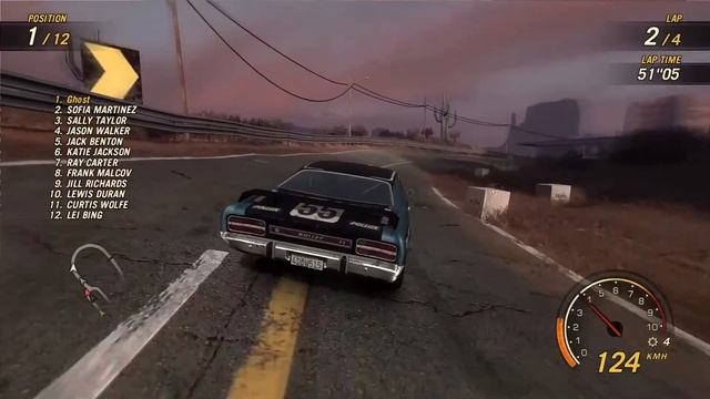 Flatout Ultimate Carnage - [Flatout Mode] #29 Racing Challenge Cup (Desert Town) смотреть онлайн
