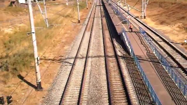 Сапсан. Вид с моста смотреть онлайн