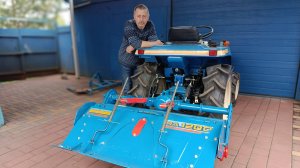 Лотерея! Покупка и восстановление почвофрезы к минитрактору ISEKI TU 160