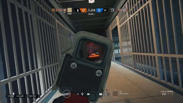 4k Jäger defence on Bank - Rainbow Six Siege смотреть онлайн