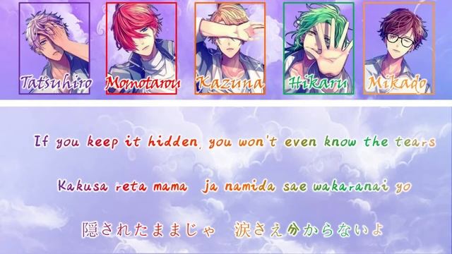 [B-Project] MOONS - Kagami no Masquarade(Romaji,Kanji,English)Full Lyrics смотреть онлайн