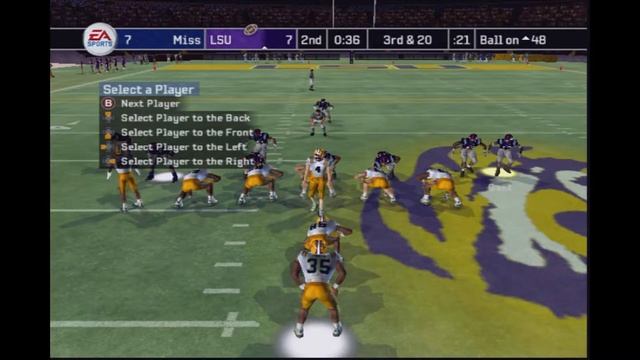#13 OLE MISS @ LSU -- S3 -- NCAA FOOTBALL 07 -- XBOX ** RIVALRY GAME ** смотреть онлайн