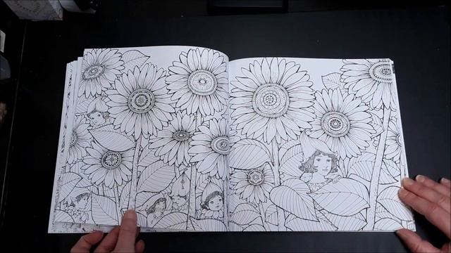 Présentation du livre de coloriage Mysterious Library de Eunji Park смотреть онлайн