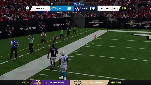 Chargers vs Texans смотреть онлайн