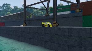 Escape From The Biggest Spider-Man McQueen Head Eater VS Lightning McQueen in Beamng Drive #115