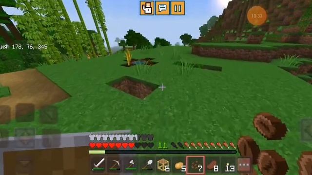 Апгрейд арбузной фермы в хардкорном выживании #minecraft смотреть онлайн
